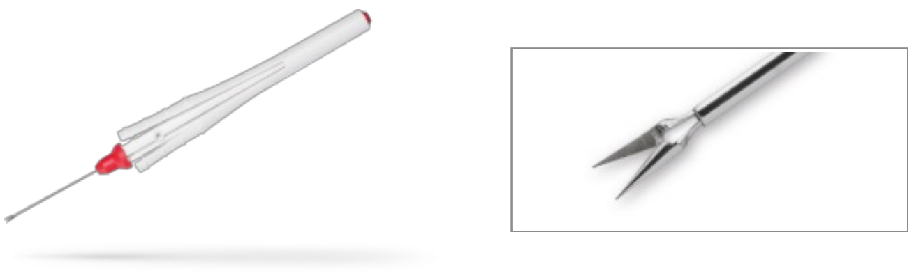 Disposable Microscissors: Straight.(20 gauge / 0.9 mm)