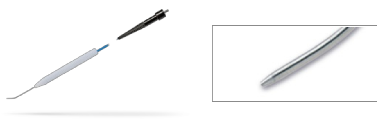 20GA Curved Laser Probe with Alcon adaptor