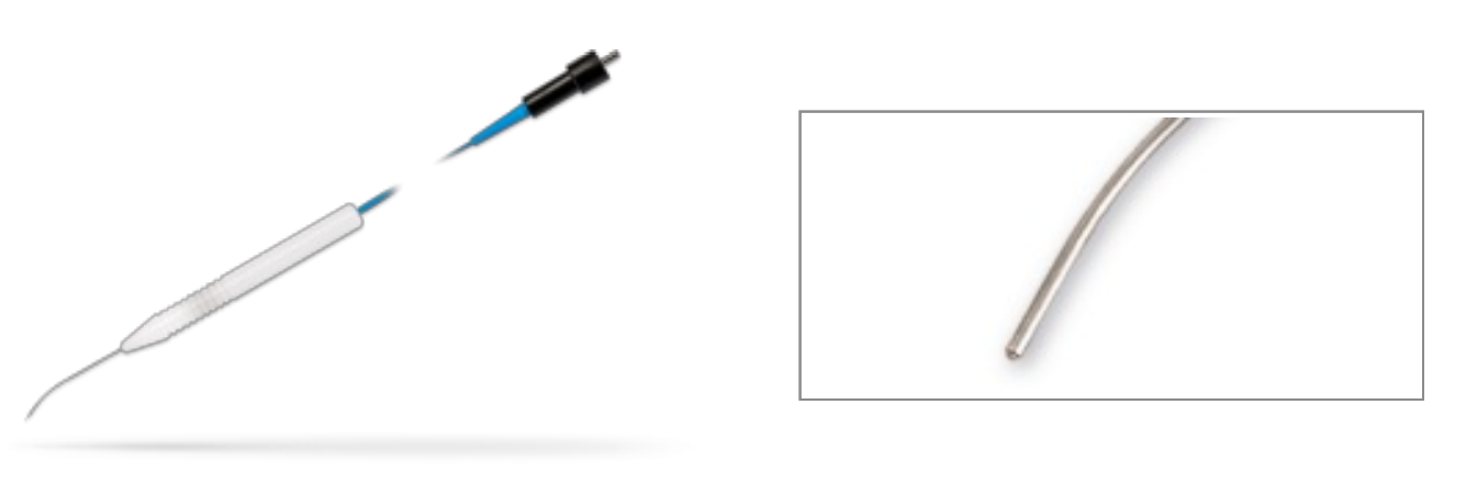 Stepped Laserprobe, with DORC connector. (23 gauge / 0.6 mm)
