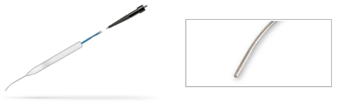 27 GA Stepped Laser Probe with Alcon® adaptor curved